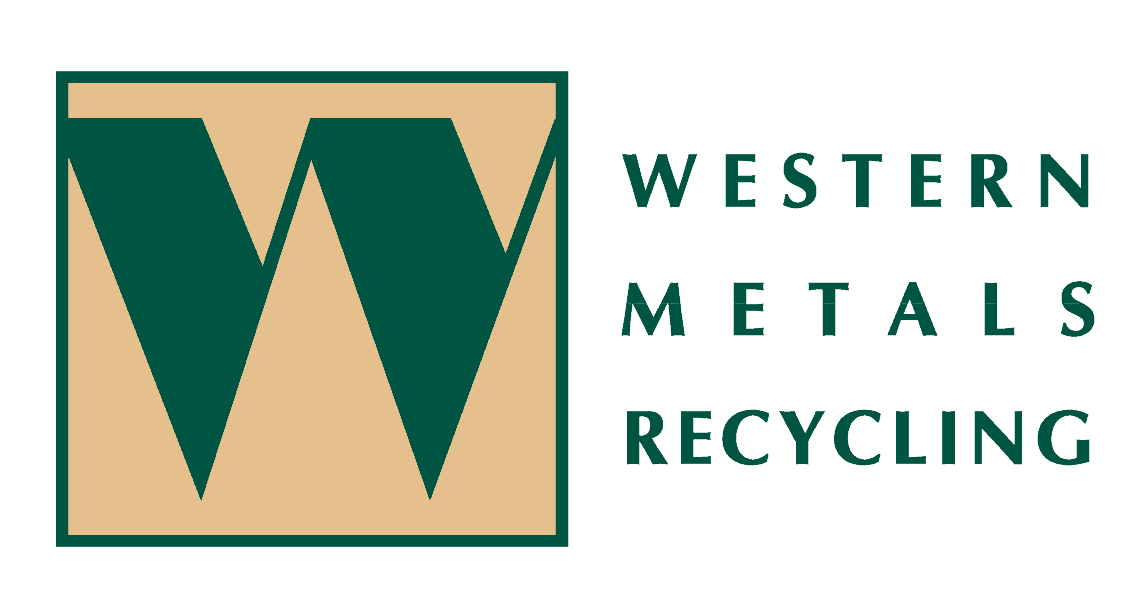 Western Metals Recycling tan and green logo