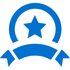 award icon blue