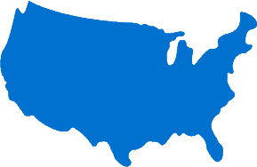 blue icon USA