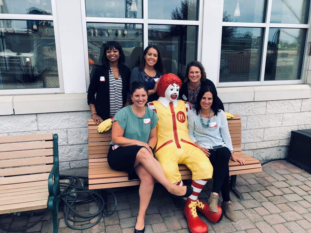 group of volunteers at ronald mcdonald house