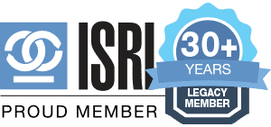 30+ years ISRI legacy member badge