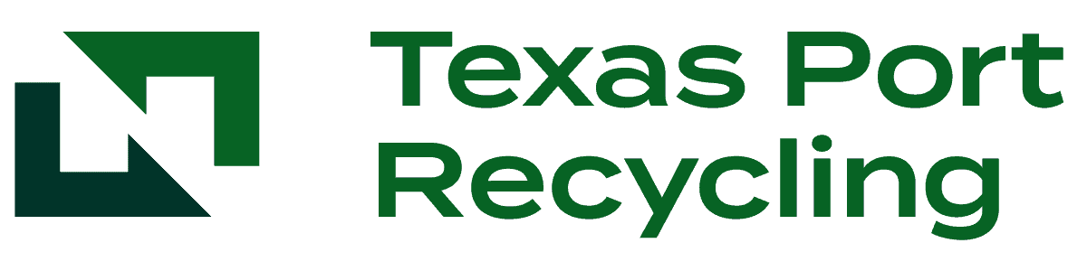 Texas Port Recycling green logo